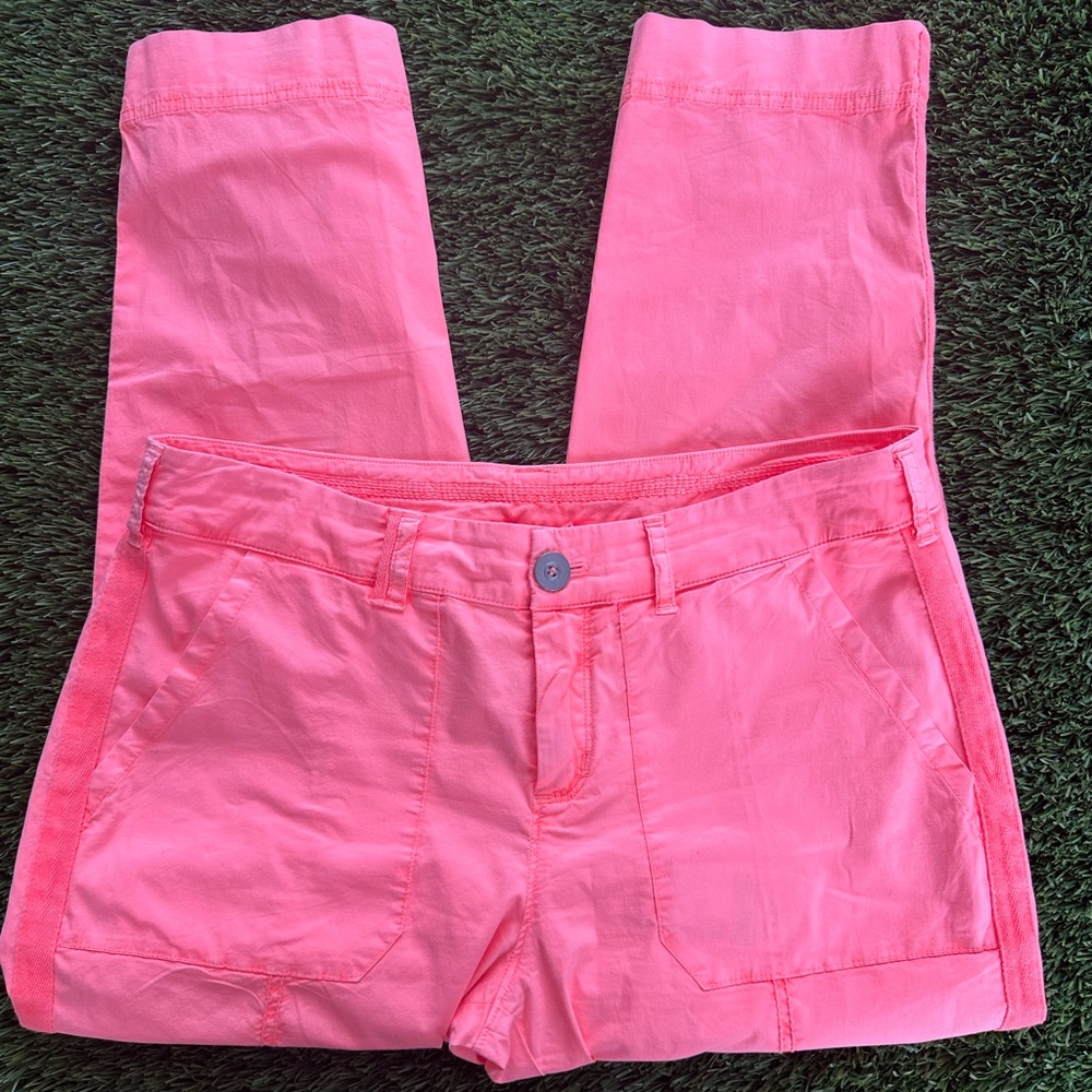 Fresh Produce neon pink dyed cotton blend women’s size small